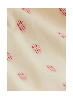 Arsene et les pipelettes Blouse Bébé Plumetis ROUGE30 Sale