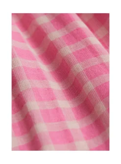 Arsene et les pipelettes Blouse Femme Carreaux ROSE13 Hot