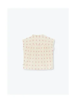 Arsene et les pipelettes Blouse Plumetis ROUGE30 Fashion