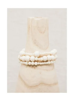Arsene et les pipelettes Bracelet Gailor Feeka ECRU Clearance
