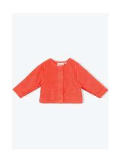 Arsene et les pipelettes Cardigan Bébé éponge ROUGE30 Online
