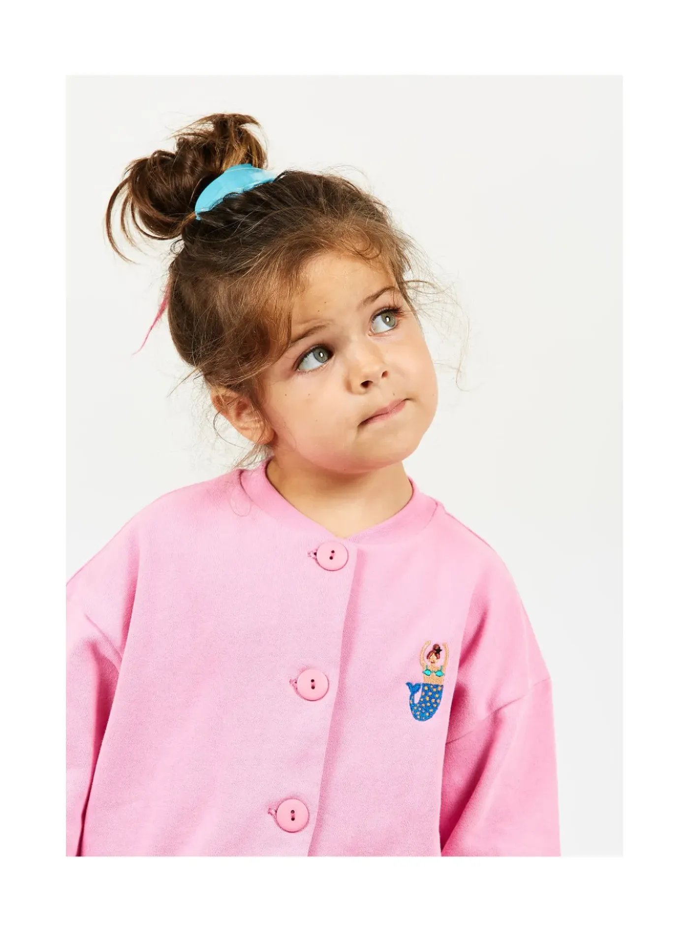 Arsene et les pipelettes Cardigan Broderie Sirene ROSE13 New