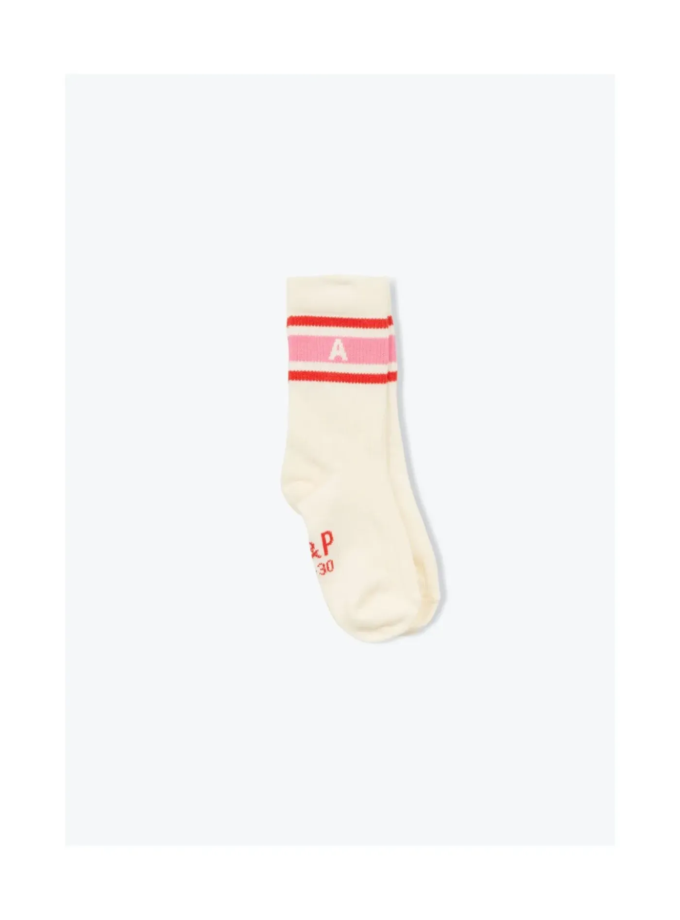 Arsene et les pipelettes Chaussettes Enfant Ap Rayures ROSE13 Clearance