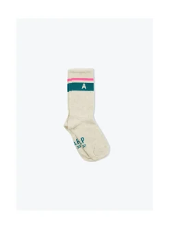 Arsene et les pipelettes Chaussettes Enfant Ap Rayures VERTANGLAIS225 New