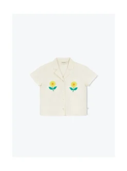 Arsene et les pipelettes Chemise Broderie Tournesol ECRU12 Best