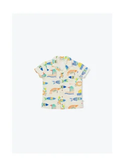 Arsene et les pipelettes Chemise Magnum Motif Ocean OCEAN124 Discount