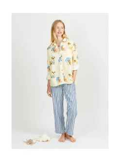 Arsene et les pipelettes Chemise Manches Longues Femme PLAGE388 Sale