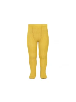 Arsene et les pipelettes Collants Côtelés AMARILLO630/MIMOSA Outlet