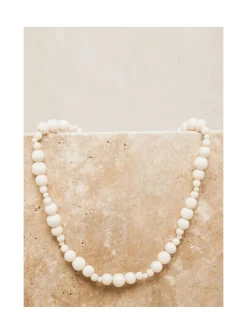 Arsene et les pipelettes Collier Gary Feeka ECRU Clearance