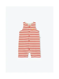 Arsene et les pipelettes Combinaison Bébé Mariniere ROUGE30 Sale