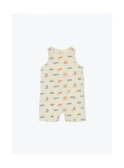Arsene et les pipelettes Combi Short Eponge Poisson POISSON384 Hot