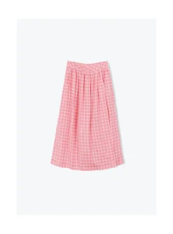 Arsene et les pipelettes Jupe Femme Carreaux ROSE13 Clearance