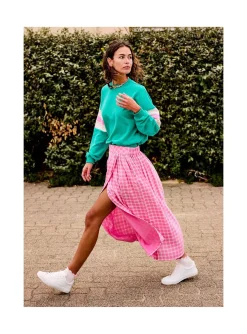 Arsene et les pipelettes Jupe Femme Carreaux ROSE13 Clearance