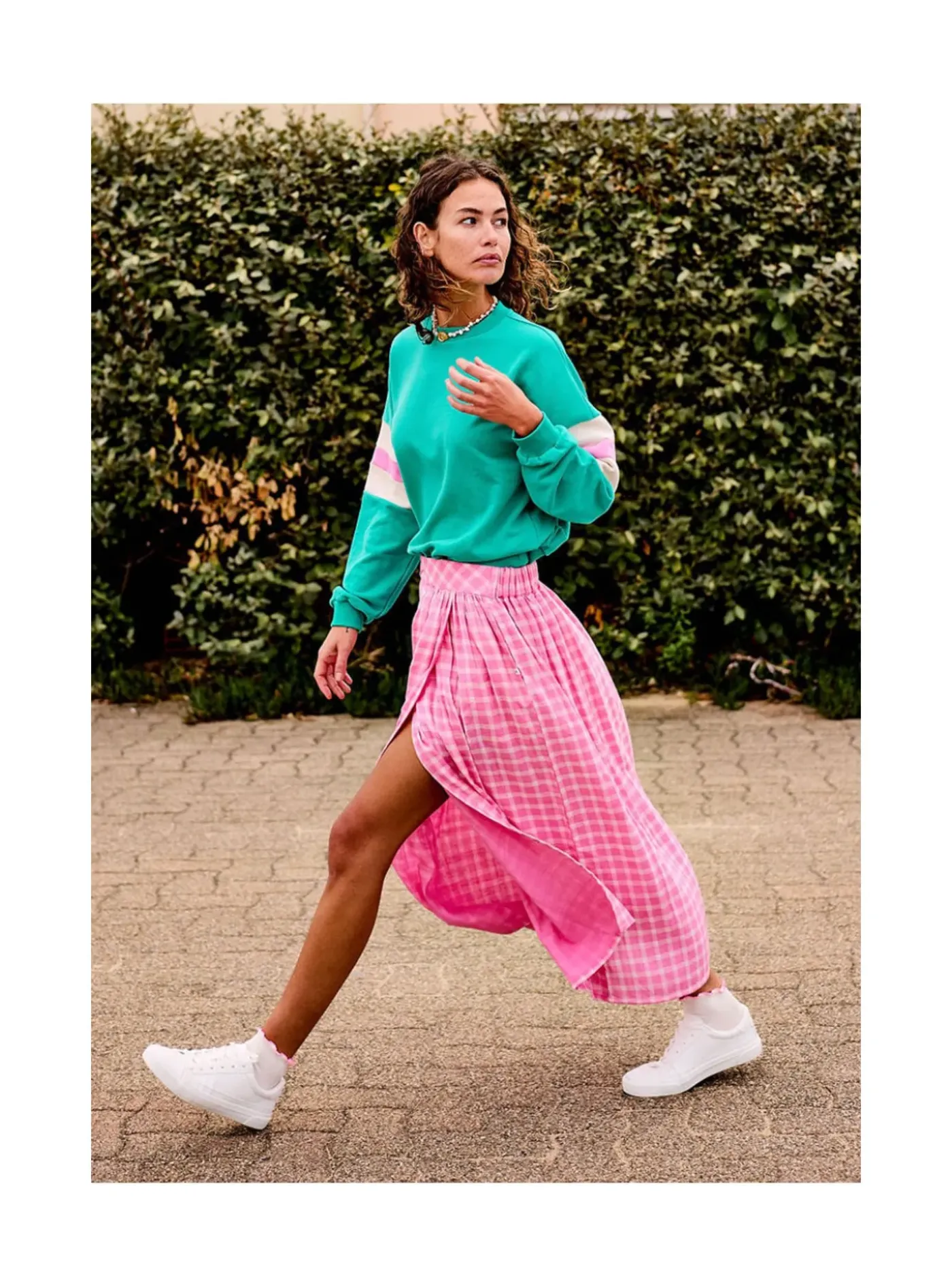 Arsene et les pipelettes Jupe Femme Carreaux ROSE13 Clearance