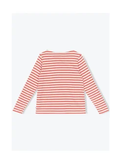 Arsene et les pipelettes Marinière Femme ROUGE30 New