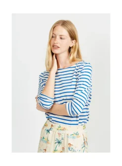 Arsene et les pipelettes Marinière Femme BLEUELECTRIC300 Discount