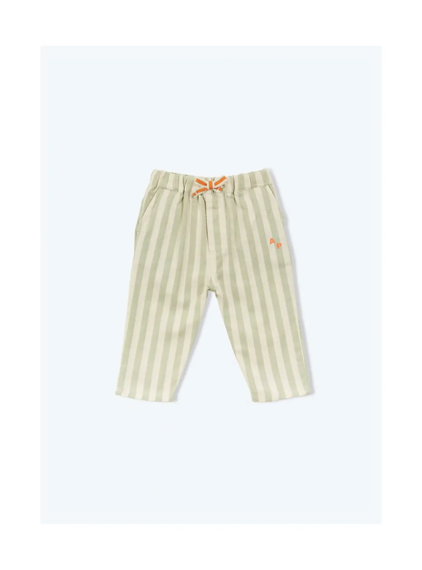 Arsene et les pipelettes Pantalon Bébé Rayures Transat SAUGE222 Sale