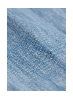Arsene et les pipelettes Pantalon Femme Lin Chiné BLEU4 Hot
