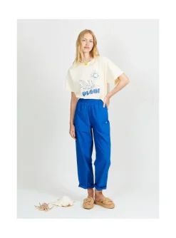 Arsene et les pipelettes Pantalon Femme Popeline Unie Outlet