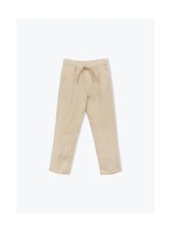 Arsene et les pipelettes Pantalon Lin Chine BEIGECHINÉ Clearance