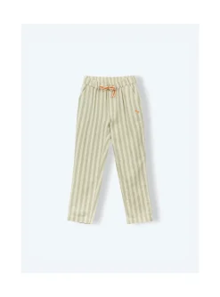 Arsene et les pipelettes Pantalon Rayures Transat SAUGE222 New
