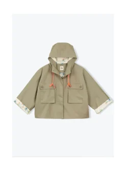 Arsene et les pipelettes Parka Capuche Femme VERTTEA321 New
