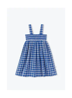 Arsene et les pipelettes Robe Carreaux Double Gaze Clearance