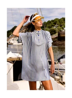 Arsene et les pipelettes Robe Femme Rayures Transat Hot