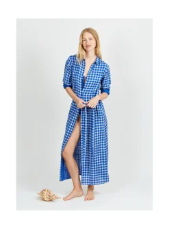 Arsene et les pipelettes Robe Longue Femme Carreaux Online