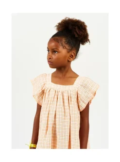 Arsene et les pipelettes Robe Petits Carreaux PECHE263 Discount