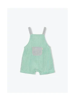 Arsene et les pipelettes Salopette Bébé Mini Rayures VERTBLEU402 Hot