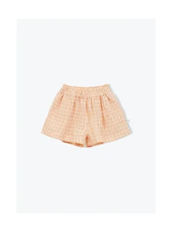 Arsene et les pipelettes Short Fluide Petits Carreaux PECHE263 New