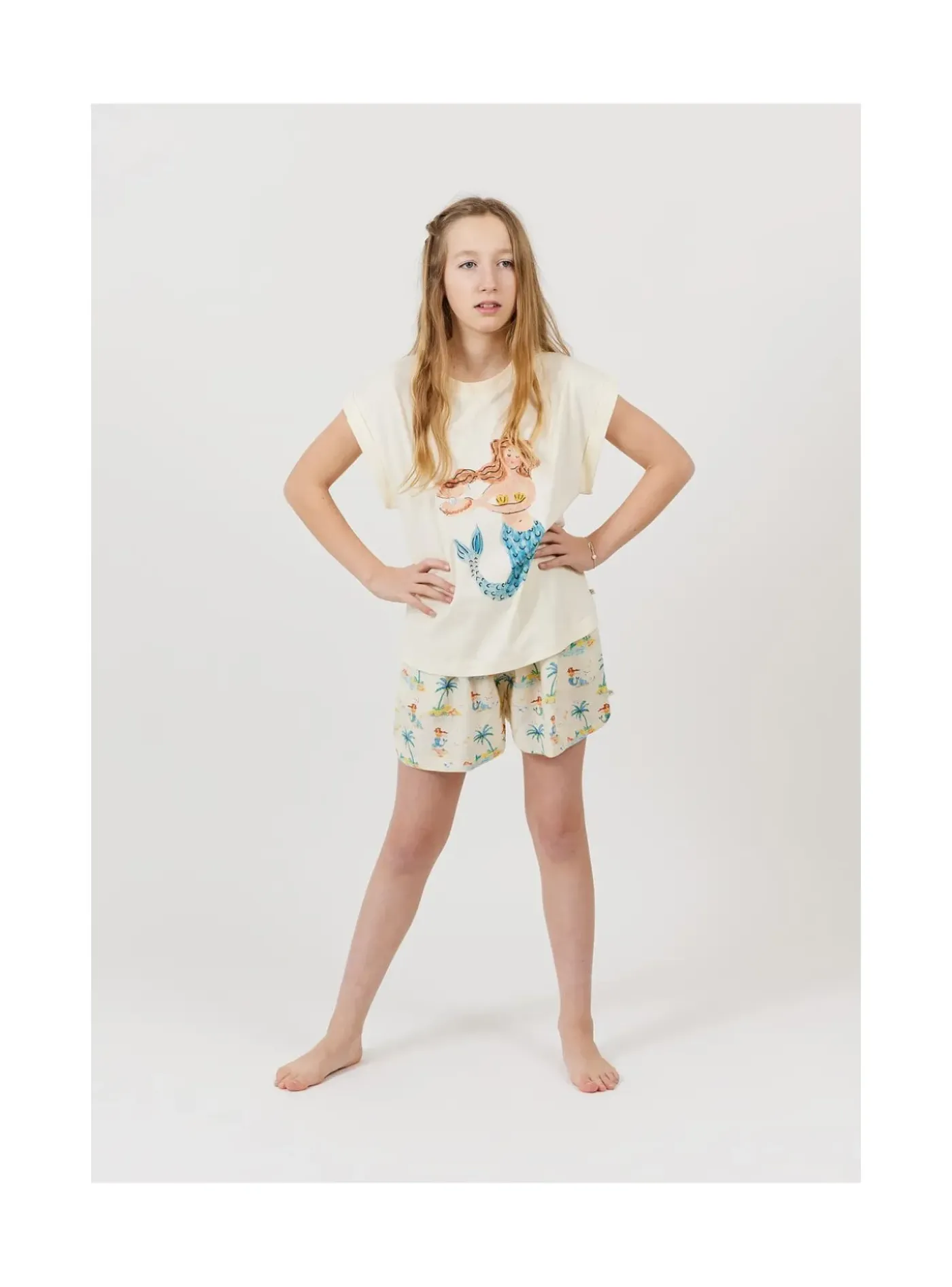 Arsene et les pipelettes Short Fluide Sirene SIRENE389 New
