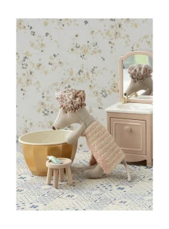 Arsene et les pipelettes Souris Spa Maileg ROSE New