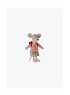 Arsene et les pipelettes Souris Tricycle Maileg SISTER/RED Sale