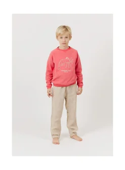 Arsene et les pipelettes Sweat Crevette Club ROUGE30 Outlet
