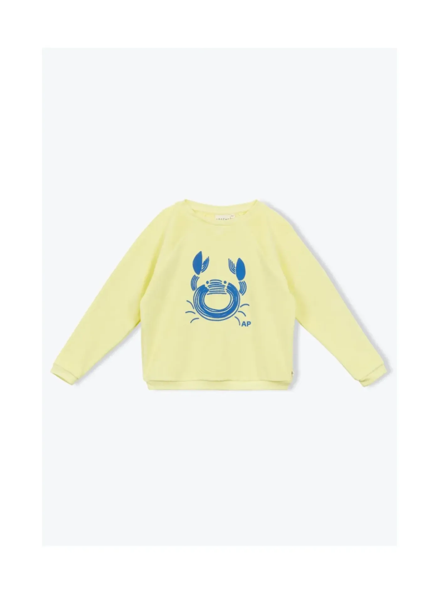 Arsene et les pipelettes Sweat Eponge Crabe JAUNE52 Online