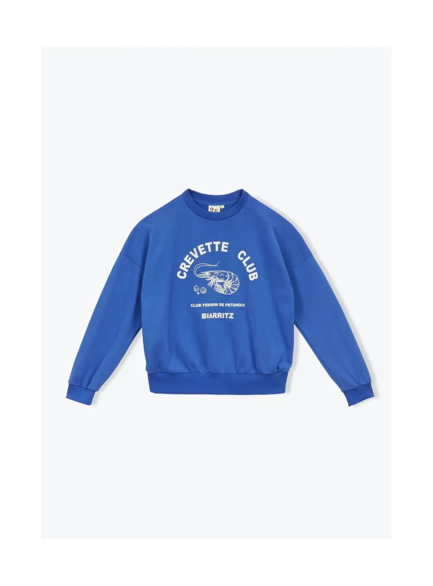 Arsene et les pipelettes Sweat Femme Crevette Club Discount