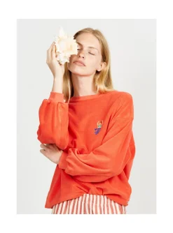 Arsene et les pipelettes Sweat Femme Eponge ROUGE30 Outlet