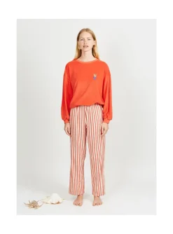 Arsene et les pipelettes Sweat Femme Eponge ROUGE30 Outlet