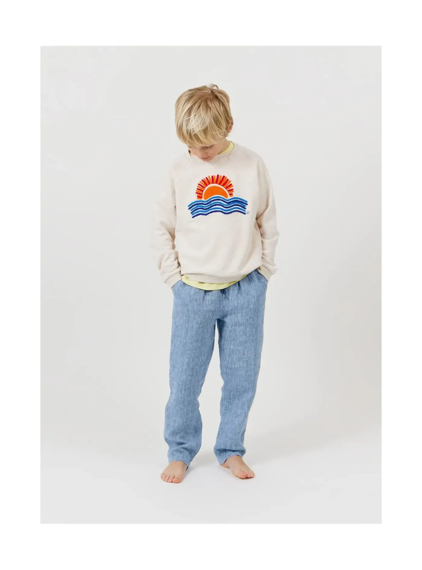 Arsene et les pipelettes Sweat Soleil SABLECHINE277 Fashion