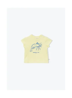 Arsene et les pipelettes T-shirt Bébé Crevette Club JAUNE52 Hot