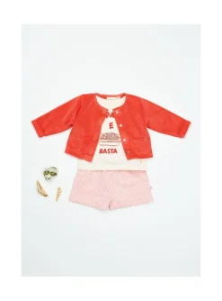 Arsene et les pipelettes T-shirt Bébé Pasta E Basta ECRU12 Fashion