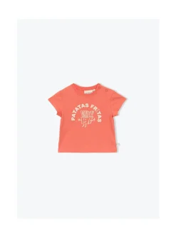 Arsene et les pipelettes T-shirt Bébé Patatas Fritas ROUGE30 Hot