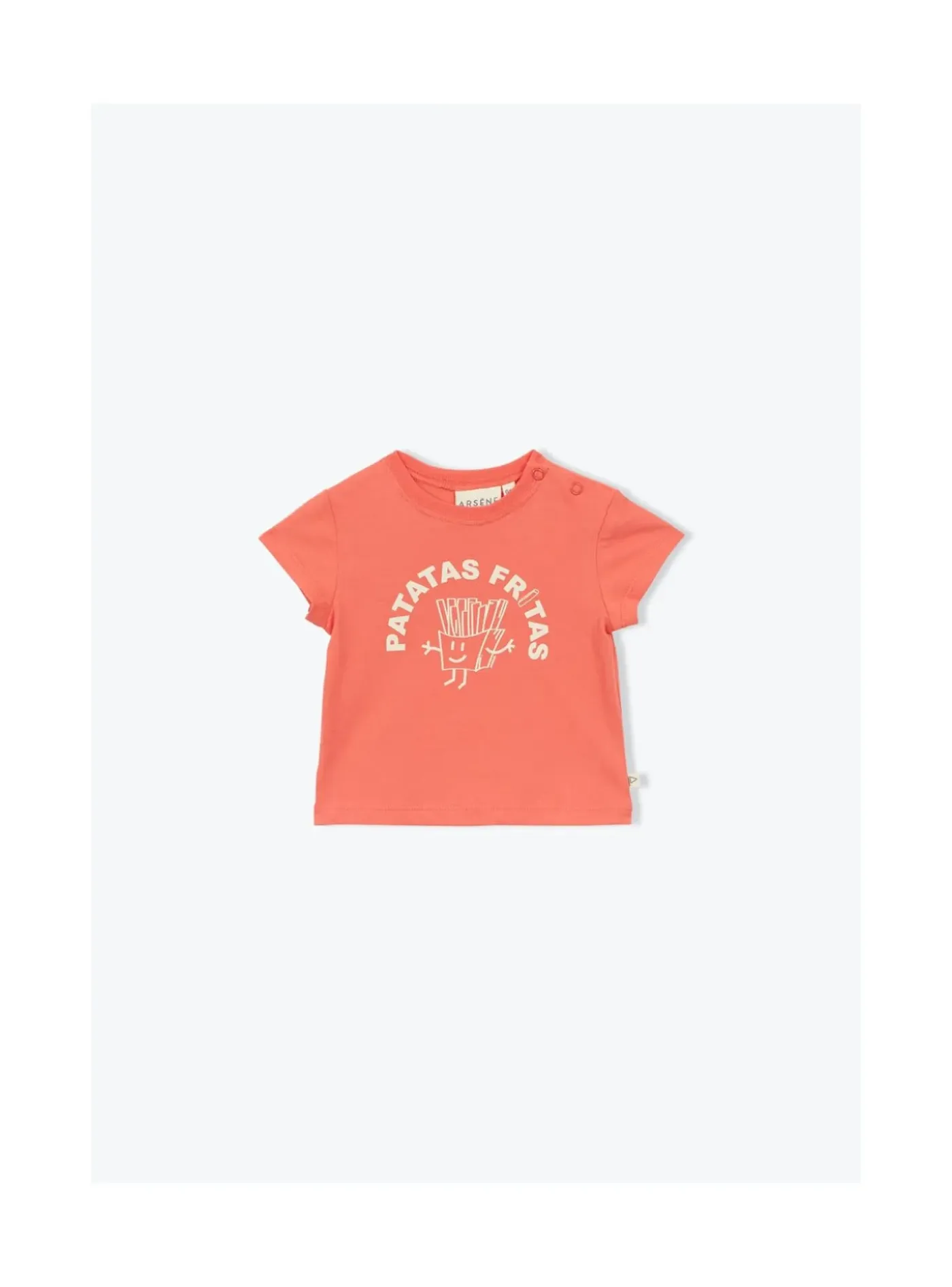 Arsene et les pipelettes T-shirt Bébé Patatas Fritas ROUGE30 Hot