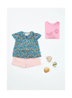 Arsene et les pipelettes T-shirt Bébé Plouf ROSE13 Online