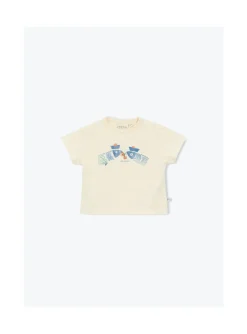 Arsene et les pipelettes T-shirt Bébé Poisson ECRU12 Clearance