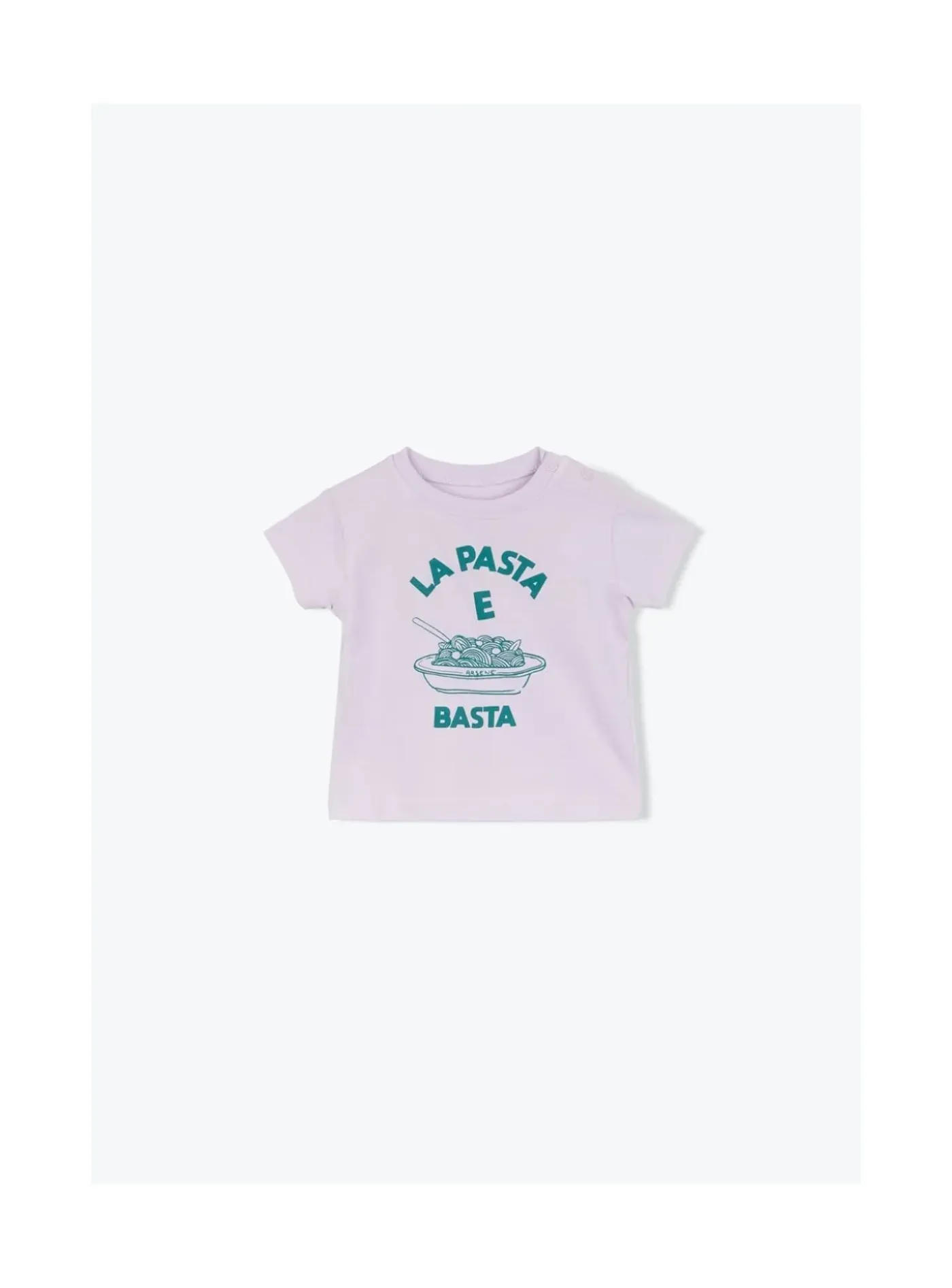 Arsene et les pipelettes T-shirt Bebe Pasta E Basta LAVANDE217 Online