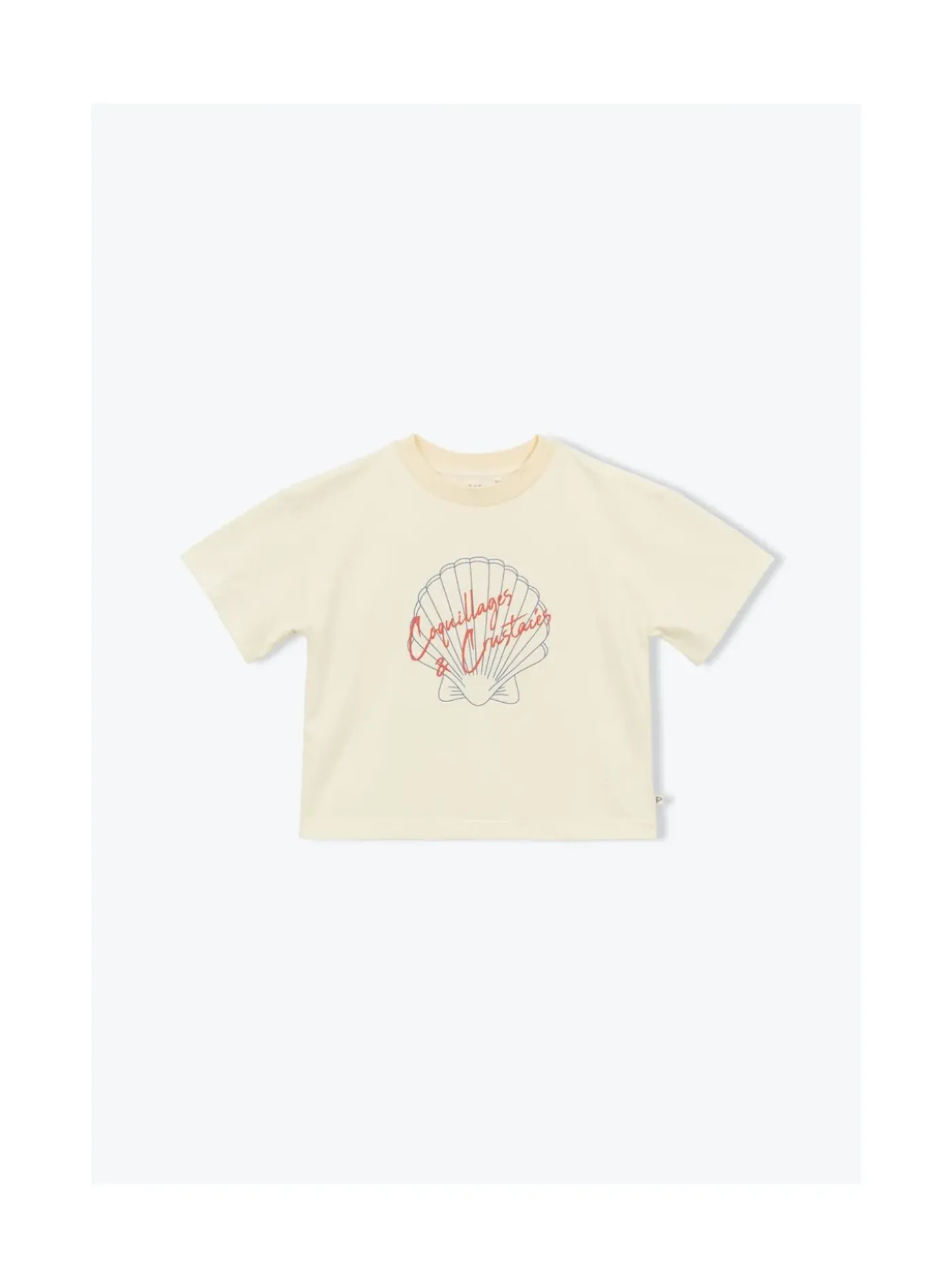 Arsene et les pipelettes T-shirt Coquillages ECRU12 Outlet