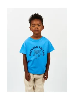 Arsene et les pipelettes T-shirt Patatas Fritas BLEU4 New